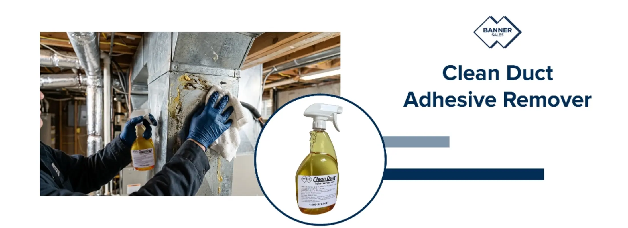 Clean Duct Adhesive Remover