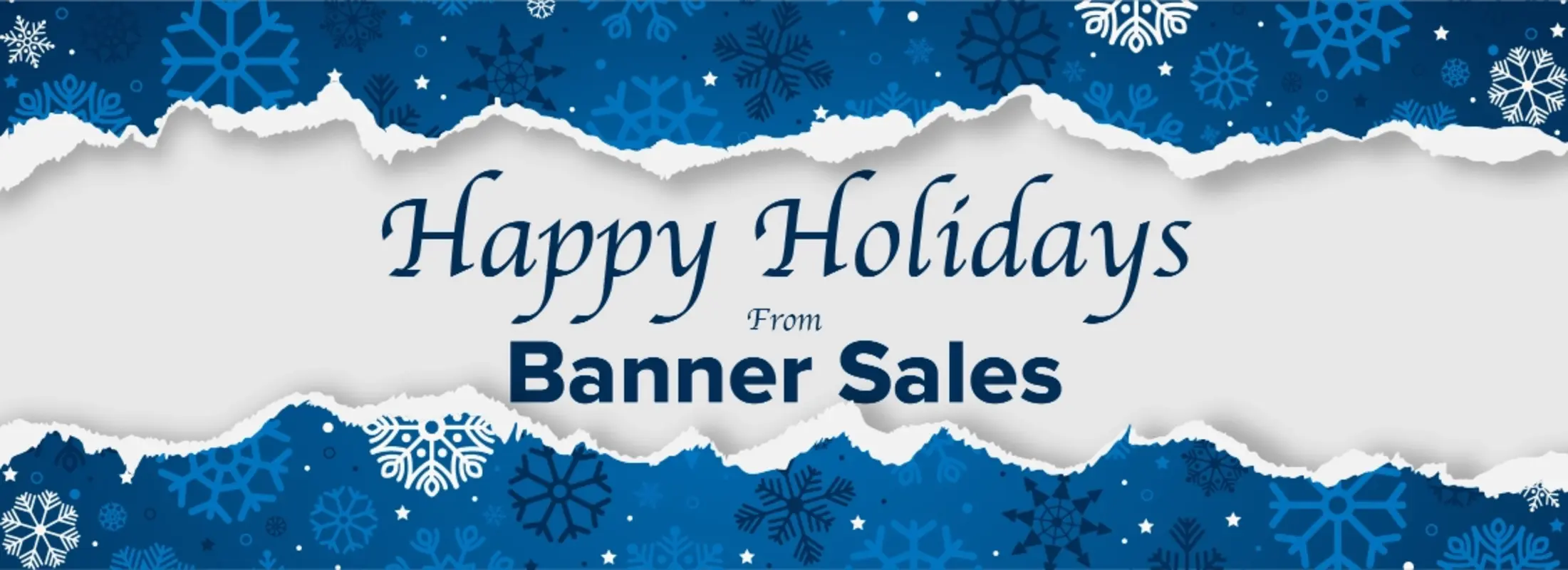 Season’s Greetings From Banner Sales