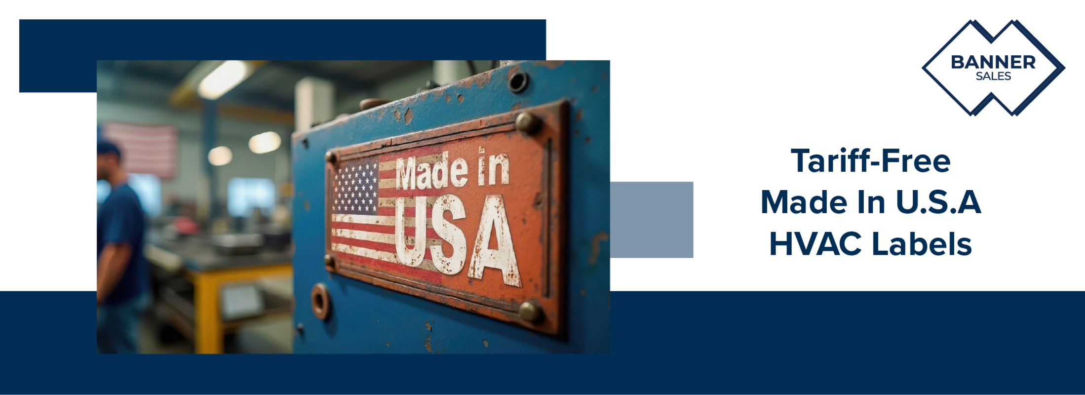 Tariff-Free, Made in U.S.A. HVAC Labels
